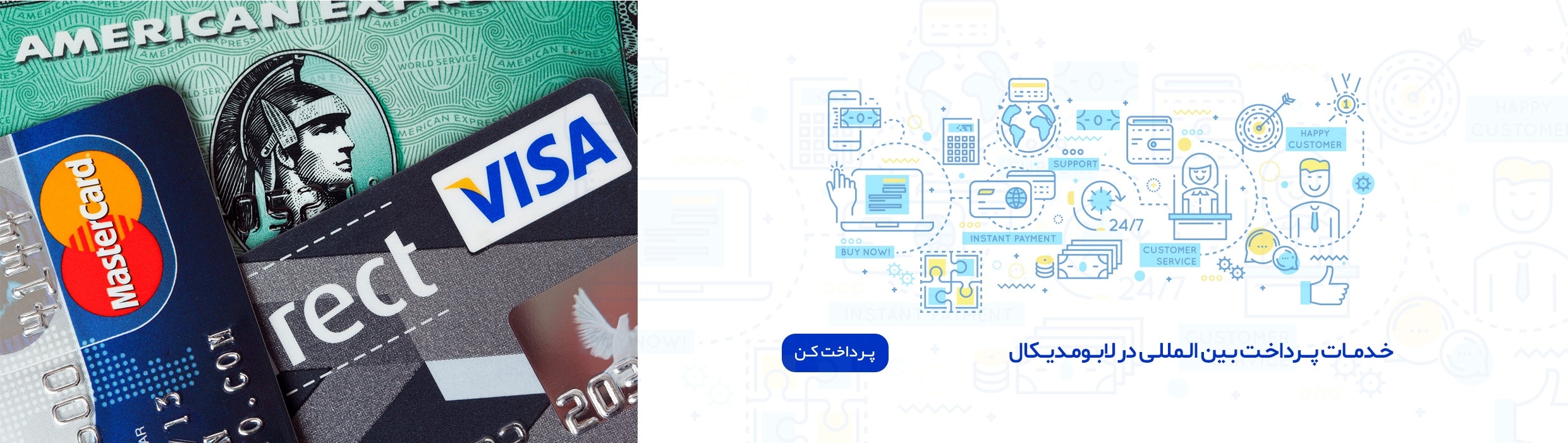 خدمات پرداخت بین المللی در لابومدیکال خدمات پرداخت بین المللی در لابومدیکال