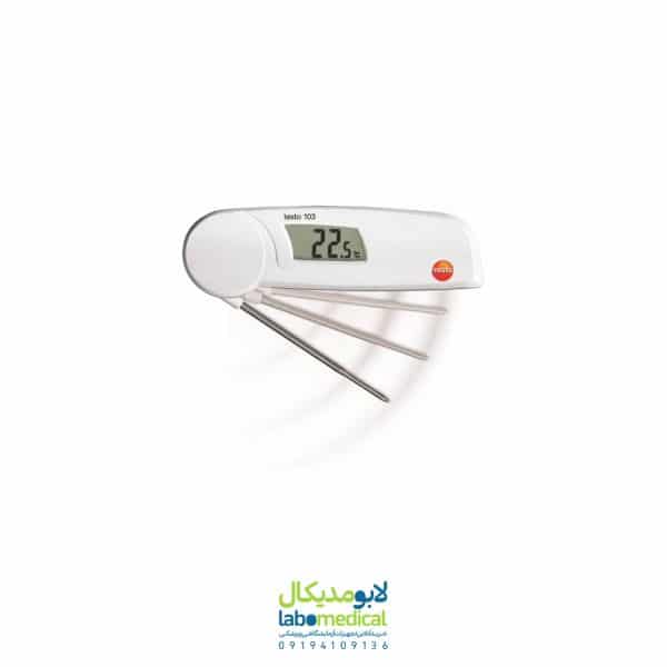 testo-103 دماسنج نفوذی دیجیتالی (تاشو) مدل testo 103 کمپانی testo آلمان
